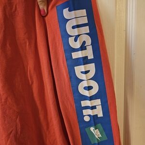 Nike Red 'Just Do It' Shirt